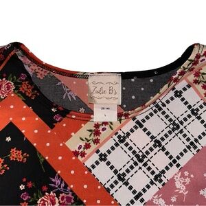 Zadie B’s | NWT Coral Paisley Patchwork Maxi Layering Dress Large